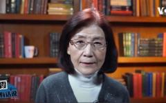前中央党校教授蔡霞   （美国之音视频截图）
