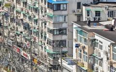 上海一个住宅小区（示意图）。(图片来源：HECTOR RETAMAL/AFP via Getty Images)
