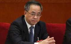 2014年3月5日，時任廣東省省委書記胡春華在北京人民大會堂出席全國人民代表大會開幕式。（圖片來源：Feng Li/Getty Images）