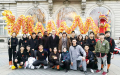 图组：法国天行武道                   新年大拜年