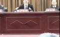 太原市尖草坪区委书记卢俊峰“痛批”官员欺压民企。（视频截图）