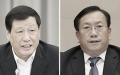 新任湖北省委书记应勇（左）、武汉市委书记王忠林（右）
