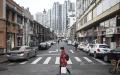 4月11日，解封后的武汉街头仍冷冷清清。（Getty Images）