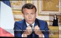 4月13日，法国总统马克龙（Emmanuel Macron）发表了电视讲话。（AFP/Getty Images）