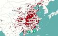 一份由有中共军方背景的高校统计的疫情大数据近日曝光。（“战疫复工大数据”网站截图）