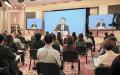 5月28日，李克强在人大记者会的现场（STR/AFP via Getty Images）