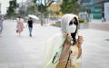 6月23日北京的一条商业街（AFP via Getty Images）
