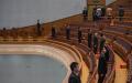 尽管大疫降临，中共权斗不止，半年拿下6名“大老虎”。图为2020年中共全国两会安保一幕（图片来源:Andrea Verdelli/Getty Images）