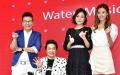 蔡义德（左2）推出新专辑《一年一年老》，沈玉琳（左起）、李亮瑾、方千玉站台。（图片来源：自由时报/陈逸宽摄）