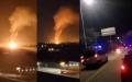 北京通州区一瓦斯场19日深夜突然发生爆炸，诡异的是，中国媒体第一时间集体噤声。（图片来源：视频截图）