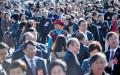 往年参加两会的代表（WANG ZHAO/AFP/Getty Images） 