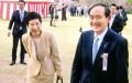 日本新首相菅义伟和妻子真理子