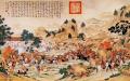 清乾隆平定准部回部得胜图之《格登鄂拉斫营图》，描绘乾隆二十年（1755年）阿玉锡率清军追击准噶尔汗达瓦齐至格登山之情形。（Ralph Hammann/Wikimedia Commons/CC BY-SA 4.0）