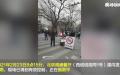 西城区西绒线胡同1号惊现爆炸。（图片来源：视频截图）