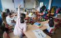 德国柏林一所学校三年级学生在上课。（Sean Gallup/Getty Images）