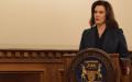 密歇根州州长格蕾琴·惠特默（Gretchen Whitmer）。（图片来源：1st Lt. Andrew Layton, U.S. Air National Guard /Wikipedia/CC0）