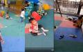 4月28日下午，广西一幼儿园发生血案，网传至少有9名幼儿死亡（图片来源：视频截图）