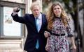 2021年5月29日下午，英国首相约翰逊和女友西蒙兹在天主教大教堂举行秘密婚礼。（Rob Pinney/Getty Images）