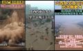 山西连日暴雨灾情严重，不仅多地发生山体滑坡。（图片来源：图片合成）