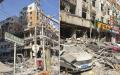 10月21日，沈阳市和平区太原街发生爆炸。（STR/AFP via Getty Images）