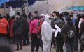 大连市COVID-19疫情连续两天确诊病例爆增，大学城等地呈快速扩散迹象，40万人家门被贴封条。（图片来源：Getty Images)