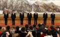 中共七常委：张高丽、刘云山、张德江、习近平、李克强、俞正声和王岐山于2012年11月15日在大会堂亮相。（图片来源：Lintao Zhang/Getty Images）