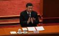 2022年3月11日，习近平出席中共人大闭幕会议。（图片来源：LEO RAMIREZ/AFP via Getty Images）