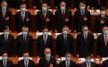 中共官员示意图（图片来源：Kevin Frayer/Getty Images）