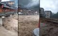 6月5日受到连续强降雨影响，广西桂林等地爆发洪涝灾害。（图片来源：视频截图）