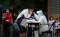 2022年6月7日，北京高考会场（图片来源：JADE GAO/AFP via Getty Images）
