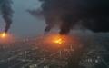 6月18日上海石化化工部乙二醇装置区发生爆炸。（图片来源：CNS/AFP via Getty Images）
