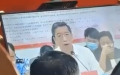 新乐市委书记李明政在主持召开“疫情防控”工作视频会议。（视频截图）