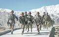 2021年2月，中国军队士兵在新疆帕米尔山脉训练。（STR/AFP via Getty Images）
