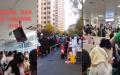 大陆多地暴发甲型H1N1流感疫情，多地医院爆满。（图片来源：视频截图）