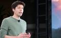 2023年2月7日，OpenAI 首席执行官阿特曼（Sam Altman）在华盛顿雷德蒙德的 Microsoft宣布为Bing集成ChatGPT的主题演讲中发表讲话。(图片来源:Jason Redmond/AFP via Getty Images)