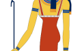  意外发现的雕像，属于古埃及的女神哈索尔（Hathor）。（图片来源：维基百科）