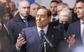 意大利前总理西尔维奥•贝卢斯科尼（Silvio Berlusconi）于2023年6月12日在米兰去世，享年86岁。（Emanuele Cremaschi/Getty Images）