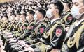2022年，在人民大会堂的军人（Getty Images）