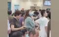 大陆一家医院里不少年轻人罹患癌症。（图片来源：微博视频截图）
