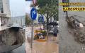 北京暴雨成灾，马路惊现天坑，多人泡水里，至少2人死亡，（图片来源：视频截图）