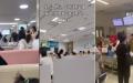 上海、江西、浙江、江苏等省多医院反复高烧患者致床位爆满。（图片来源：视频截图）