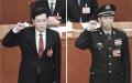 秦刚（左）和李尚福（右）（NOEL CELIS/AFP/Getty Images）