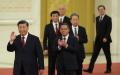 去年中共二十大上，中共七常委集体亮相。