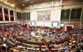 7月18日，法国国民议会新当选议长在会上发言。（BERTRAND GUAY/AFP via Getty Images）