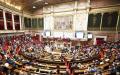 7月18日，法国国民议会新当选议长在会上发言。（BERTRAND GUAY/AFP via Getty Images）