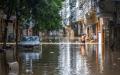 2022年6月22日，中国广东省韶关市大雨过后，街道被洪水淹没。（图片来源：Getty Images）