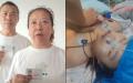 黑龙江哈尔滨10岁女孩扁桃体微创手术身亡，父母实名曝光讨真相。（图片来源：视频截图）