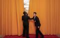 2024年4月26日，北京人民大会堂   （图片来源： MARK SCHIEFELBEIN/POOL/AFP via Getty Images）
