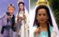 左图：《西游记》中左大玢饰演的观音菩萨和孙悟空； 右图：《西游记》中左大玢饰演的观音菩萨