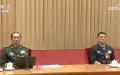日前，有消息爆出习近平的军中重要亲信苗华被带走调查。图为：2024年3月4日，苗华（右）在两会露面，神情愁苦。